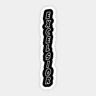 Excelsior Sticker